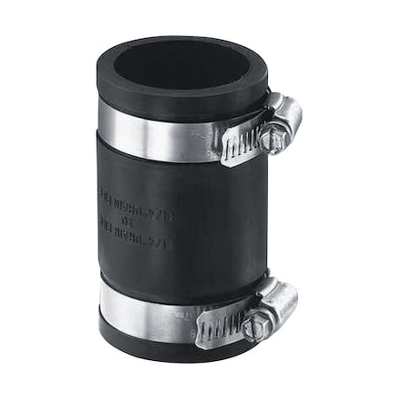Fernco Fernco Schedule 40 2 in. Hub each X 2 in. D Hub PVC Flexible Coupling 1 pk P1056-22